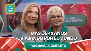 Mirtha, más de 40 años viajando por el mundo | #ConCarmen Completo  -  16/09 - El Nueve