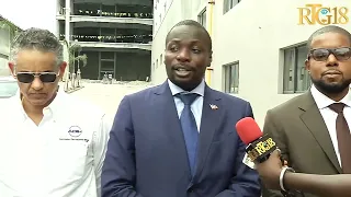 Minis Komès ak Endistri a James Monazard nan tèt yon delegasyon vizite plizyè antrepriz nan "SONAPI"