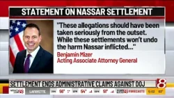 Justice Department agrees to  138 7M settlement over FBI s botched Larry Nassar investigation