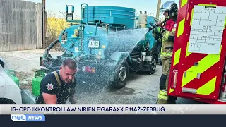 Is-CPD jikkontrollaw nirien f’garaxx f’Ħaż-Żebbuġ