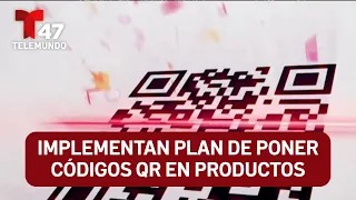 Plan to add QR codes to products is implemented