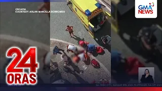 Pinay, nahulog mula sa viewing spot sa Croatia; kinailangang operahan | 24 Oras