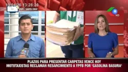 "YPFB NO DEVUELVE MONTO TOTAL POR RESARCIMIENTO" MOTOTAXISTAS DENUNCIAN MOTORES SE REPARAN Y SE "YPFB NO DEVUELVE MONTO TOTAL POR RESARCIMIENTO" MOTOTAXISTAS DENUNCIAN MOTORES SE REPARAN Y SE