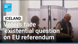 Referendum on EU membership: An ‘existential question’ for Icelanders • FRANCE 24 English