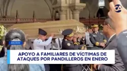 Avanza entrega de apoyo económico a familiares de PNC