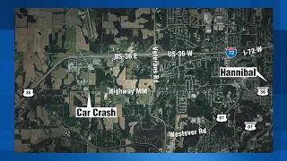 Two hospitalized after two-vehicle crash at Highway MM and Shinn Lane
