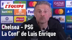 Luis Enrique avant Chelsea-PSG : "On sait qu’on aura des vrais moments de souffrance"