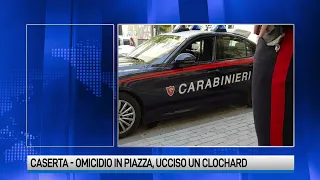 Caserta, omicidio in piazza: ucciso un clochard