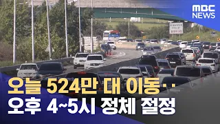 5.24 Million Vehicles on the Move Today... Traffic Expected to Peak Between 4-5 PM (09/27/2026/Ne...