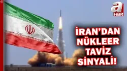 İran'dan nükleer taviz sinyali: Yaptırımlar kalkarsa, uranyumu azaltabiliriz | A Haber