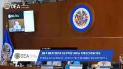 OEA News: Preocupación por la situación de los derechos humanos en Venezuela. 23 de enero de 2026.