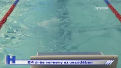 24 órás verseny az uszodában – ZTV Híradó 2026-01-16