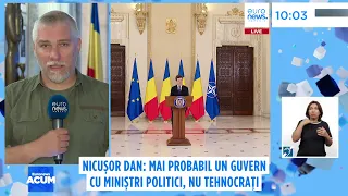 Nicușor Dan reia consultările pentru Guvern pe 1 septembrie