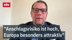 "Anschlagsrisiko ist hoch, Europa besonders attraktiv": Experte ordnet Terrorgefahr ein