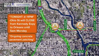 Ohio Street to remain closed between Kennedy Expressway and Orleans Street through the weekend, IDOT