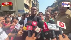 नवघर रोडवर बाल्कनी कोसळल्याने घबराट, Pratap Sarnaik यांनी मोठी घोषणा केली
