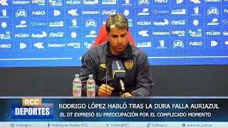 HERNÁN RODRIGO LÓPEZ PRESS CONFERENCE (LUQUEÑO HEAD COACH): TOUGH SELF-CRITICISM AND CONCERN!