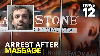 Police arrest spa employee in Huntington station touching case