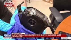 Volusia County deputy shot twice in Deltona, body camera also shot: Sheriff Volusia County deputy shot twice in Deltona, body camera also shot: Sheriff