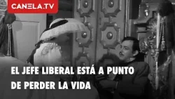Marta le salva la vida al jefe liberal y se enamora | #cinedeoro Una Carta de Amor | Canela.TV