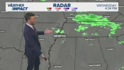Memphis weather: Showers Wednesday night, warmer to end the week
