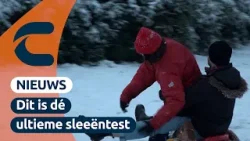 Met welke slee glijdt je het snelst naar beneden van een heuvel? | Connect