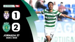 Resumo: Feirense 1-2 Sporting CP B - Liga Portugal Meu Super | sport tv
