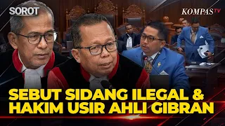 Ditegur & Diusir! Hakim Arsul-Saldi Soroti Ahli Gibran Sebut Sidang MK Ilegal & Ditolak Karena Telat