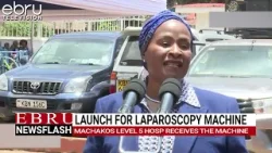 Губернатор Вавинья Ндети получила современный хирургический аппарат для улучшения здравоохранения...