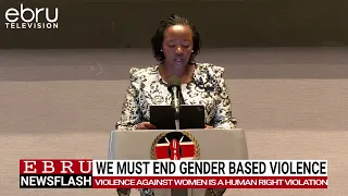 First Lady Rachel Ruto: End Gender-Based Violence Against Women.#ebrunews