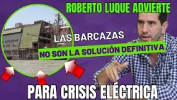 Ministro de Energía advierte: 'Barcazas no son la solución definitiva para crisis eléctrica
