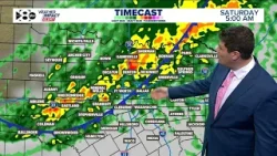 DFW Weather: Timeline of approaching showers, thunderstorms and how intense they will be DFW Weather: Timeline of approaching showers, thunderstorms and how intense they will be