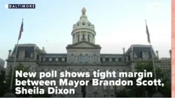 New poll shows tight margin between Mayor Brandon Scott, Sheila Dixon