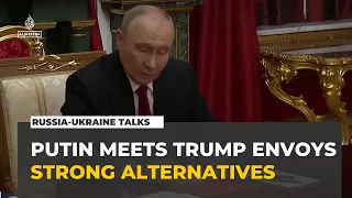 Putin hosts Trump envoys as US pushes to revive Ukraine peace talks