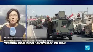Informe desde Beirut: termina coalición anti Estado Islámico en Irak con salida de EE. UU.