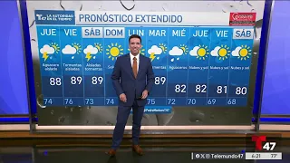 Weather forecast for August 5th
