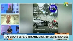 Luis Gaioli - Hernandez prepara festejos para su 138º aniversario el 15 de marzo