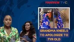 ELDERLY WOMAN KNEELS DOWN TO APOLOGISE TO 7-YEAR-OLD — REACTIONS