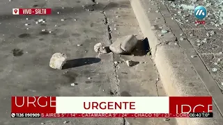 Rompieron una vidriera con una piedra y robaron un local de Jujuy al 100