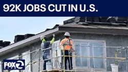 US employers unexpectedly cut 92,000 jobs | KTVU US employers unexpectedly cut 92,000 jobs | KTVU