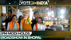 India Elections 2024: PM Modi holds roadshow in Bhopal | WION News