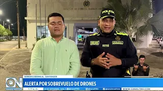 Alert over drone flyover in Barrancabermeja