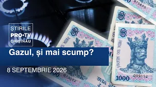 PRO TV News (5:00 PM) | GAS, EVEN MORE EXPENSIVE? | Moldova