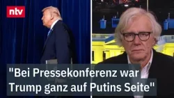 "Bei Pressekonferenz war Trump ganz auf Putins Seite": Kleim sieht keinen Fortschritt "Bei Pressekonferenz war Trump ganz auf Putins Seite": Kleim sieht keinen Fortschritt