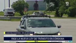 Ya rigen las modificaciones a la Ley de Tránsito de Córdoba