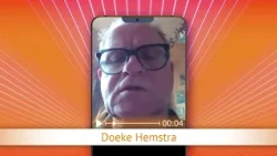 TV Oranje app videoboodschap - Doeke Hemstra
