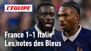 France 1-1 Italy: Upamecano sees red, Jacquet impressive.. The Bleus' player ratings