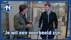 Dennie liep een dwarslaesie op na heftig brommerongeluk