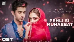 PEHLI SI MUHABBAT - OST |  Lyrical Video Song | Ali Zafar | Maya Ali | Sheheryar Munawar | ARY Musik