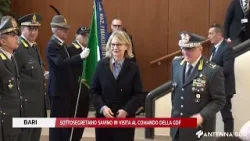 20 GENNAIO 2026 - BARI:SOTTOSEGRETARIO SAVINO IN VISITA AL COMANDO DELLA GDF